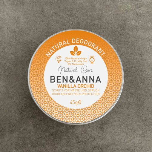 Desodorante Ben & Anna Vanilla Orchid en lata