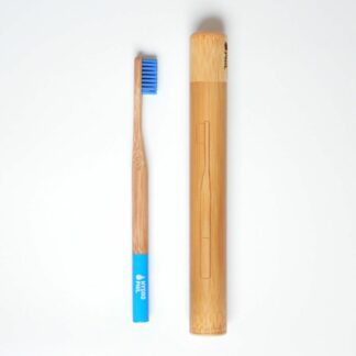 Estuche de bambú de cepillo de dientes de bambú