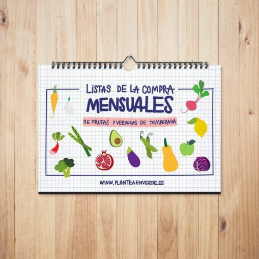Calendario de fruta y verdura de temporada de Plantea en Verde