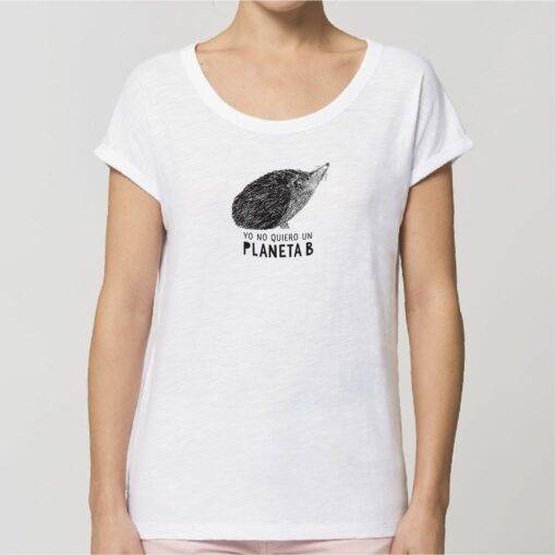 camiseta de algodón ecológico Rounder erizo