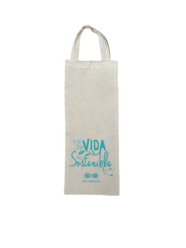 Bolsa para el pan de tela reutilizada