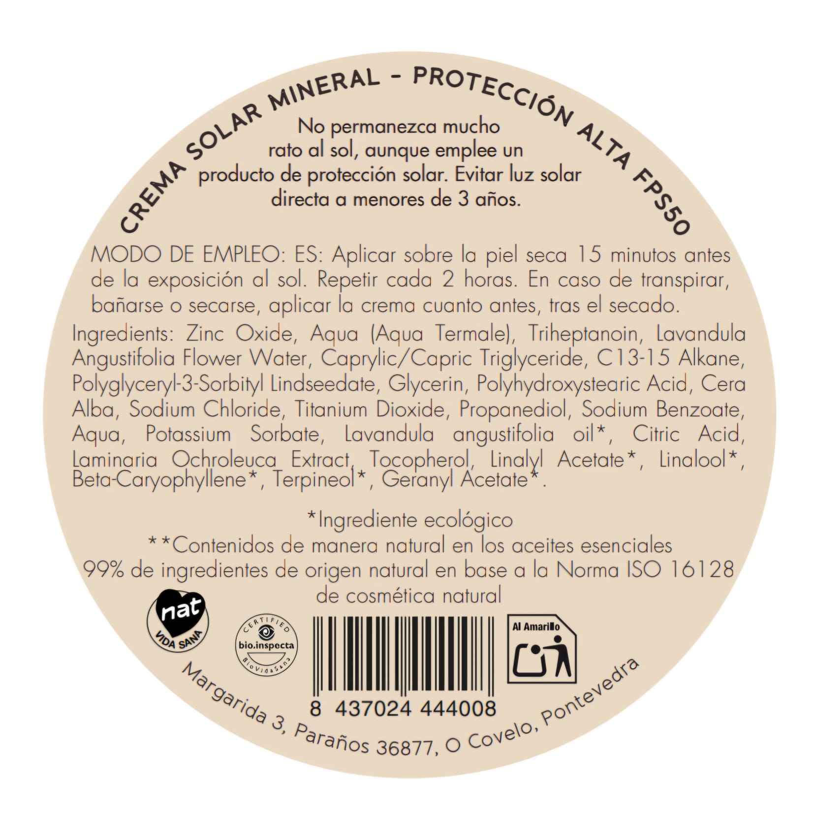 Protector solar mineral 50 SPF - Imagen 5