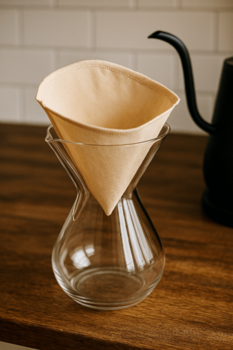 Filtros de café de algodón orgánico reutilizable - Imagen 3