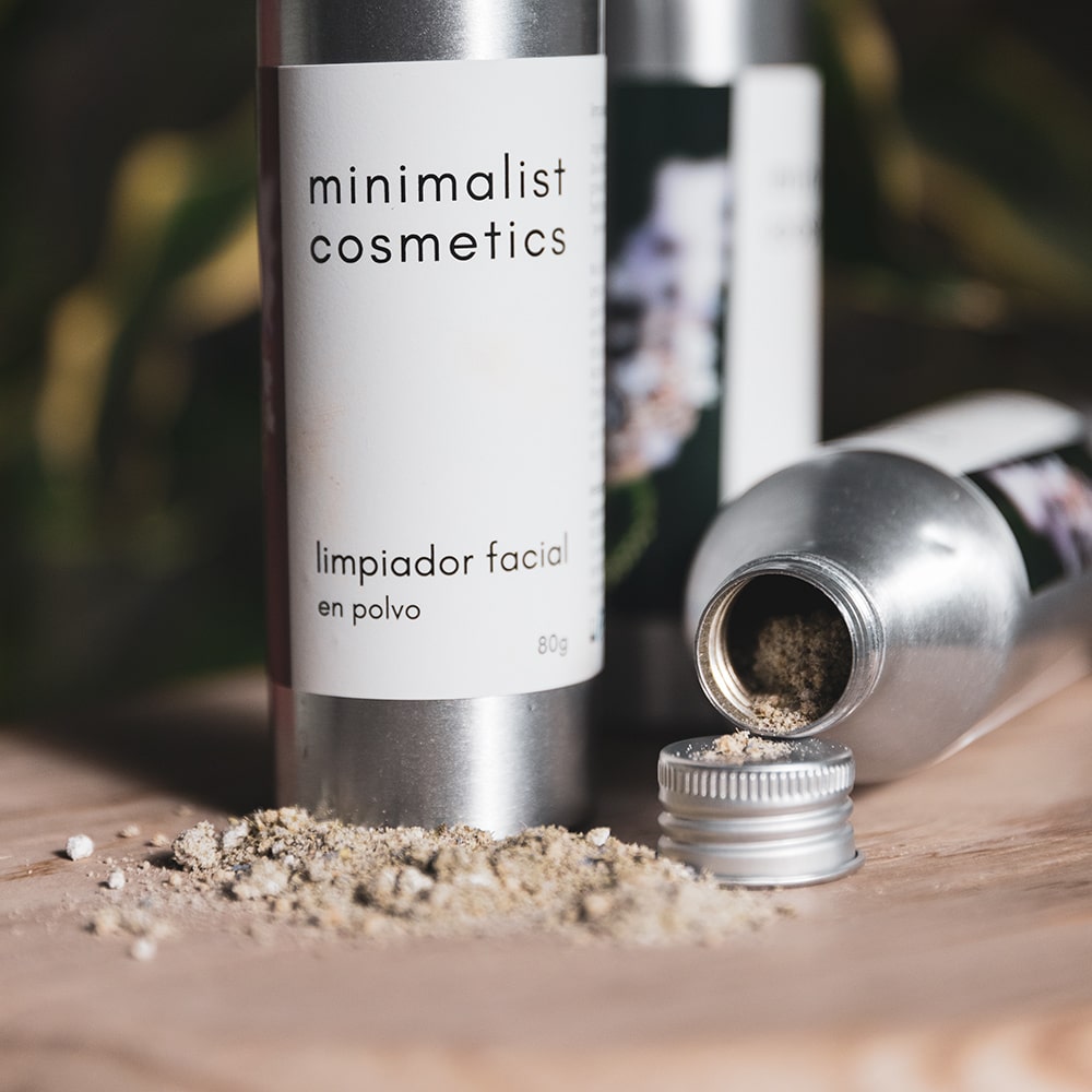 Limpiador Facial en Polvo con Lavanda Viva