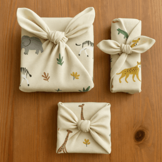 Envoltorio reutilizable de regalo Furoshiki