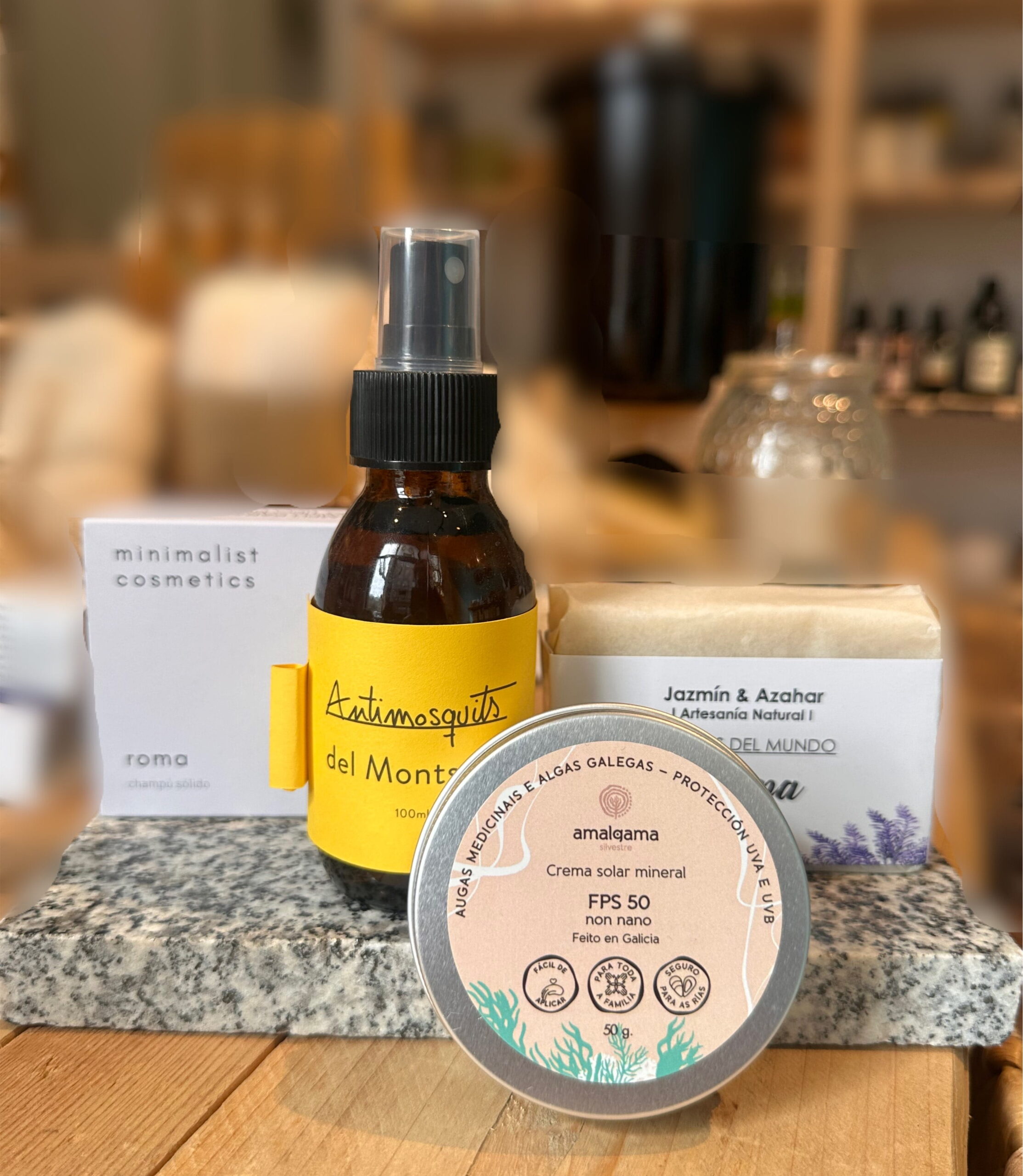 Kit de viaje zero waste