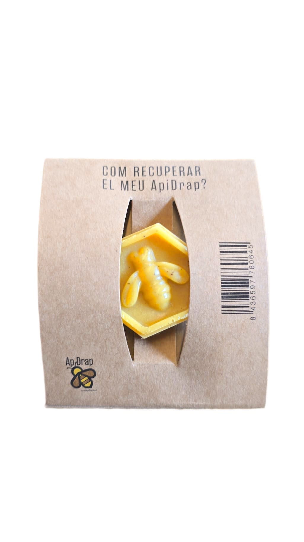 Pastilla de cera de abeja para renovar envoltorios reutilizables - Imagen 2