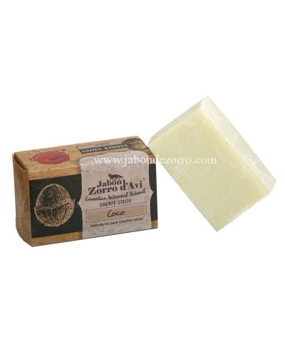 Champú Sólido de Coco hidratante